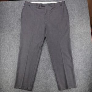 Lauren Ralph Lauren Mens 42x32 Gray 100% Wool Flat Front Dress Pants‎ Trousers